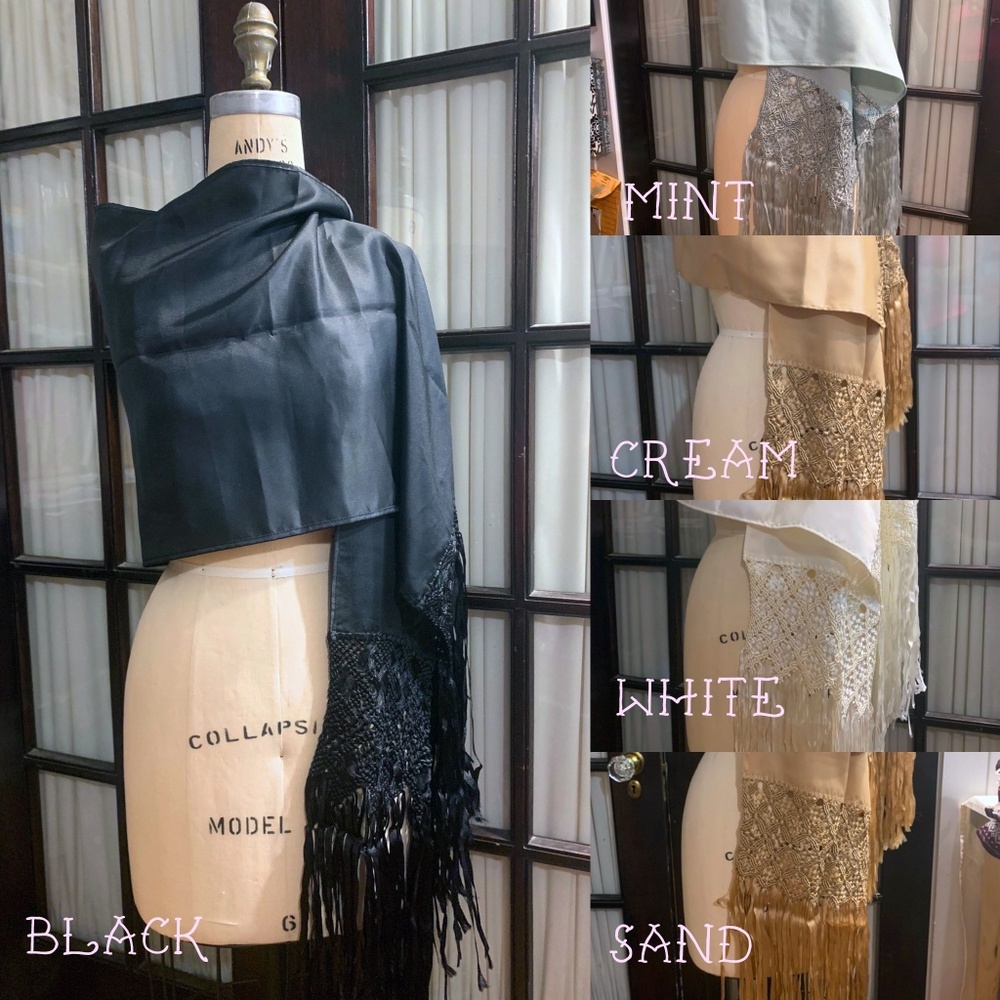 Macrame Scarfs